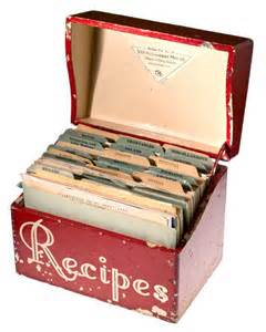 recipe box